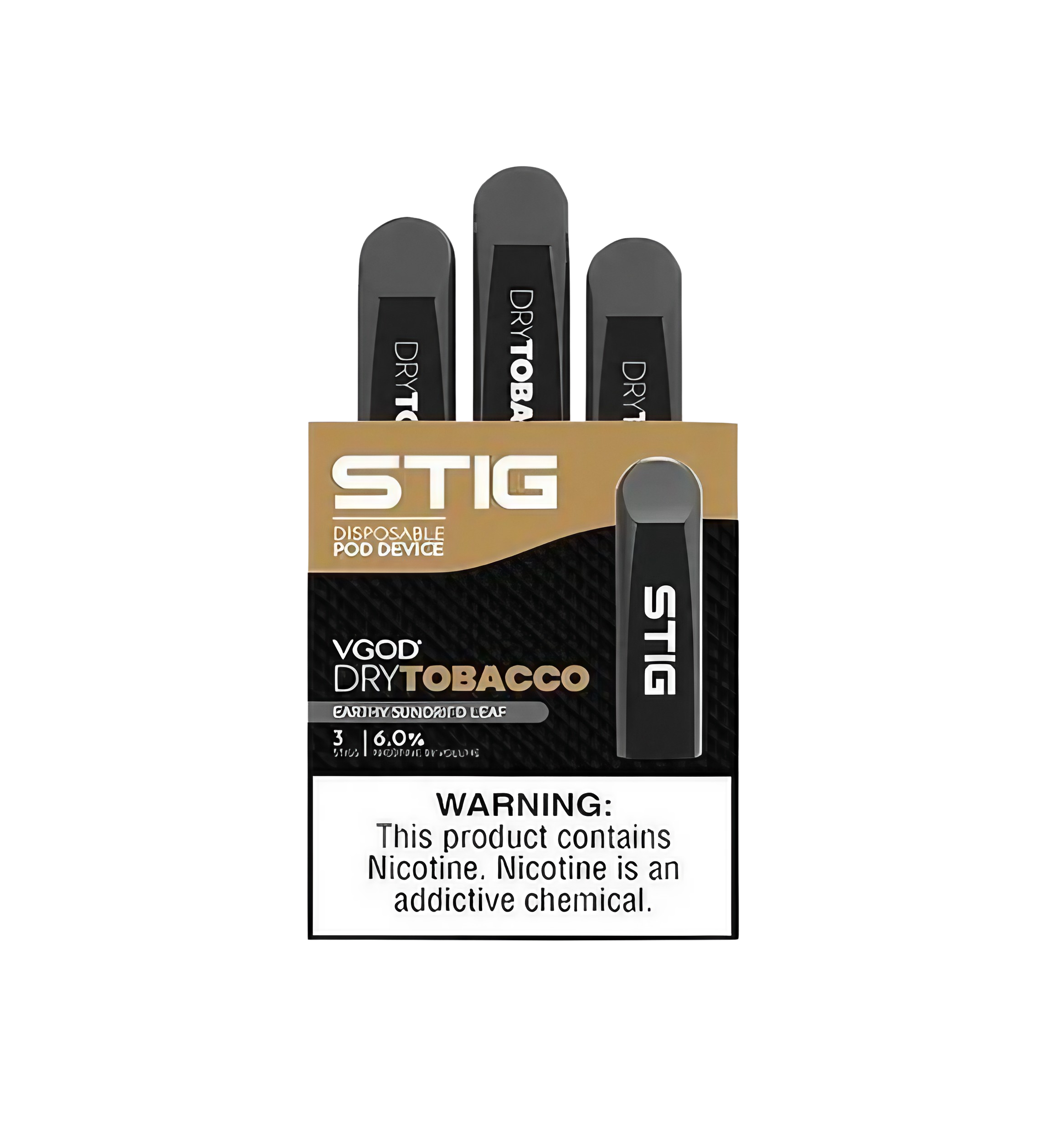 VGOD Stig Disposable – Dry Tobacco